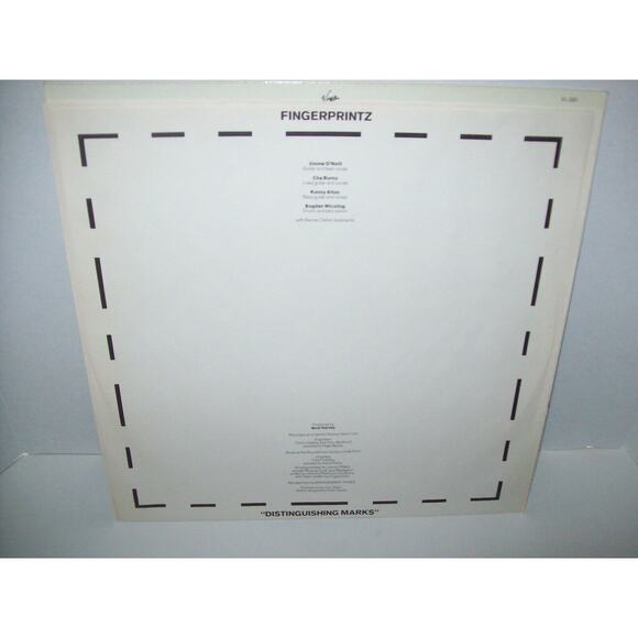 Fingerprintz Distinguishing Marks Vinyl LP Record 1980 New Wave Canada Near Mint - Picture 6 of 7